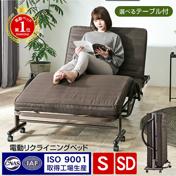 高品質×低価格 電動ベッド 介護ベッド 折りたた…